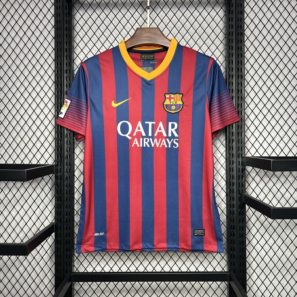 Camisa Barcelona I 13/14 Retrô (Sob encomenda)