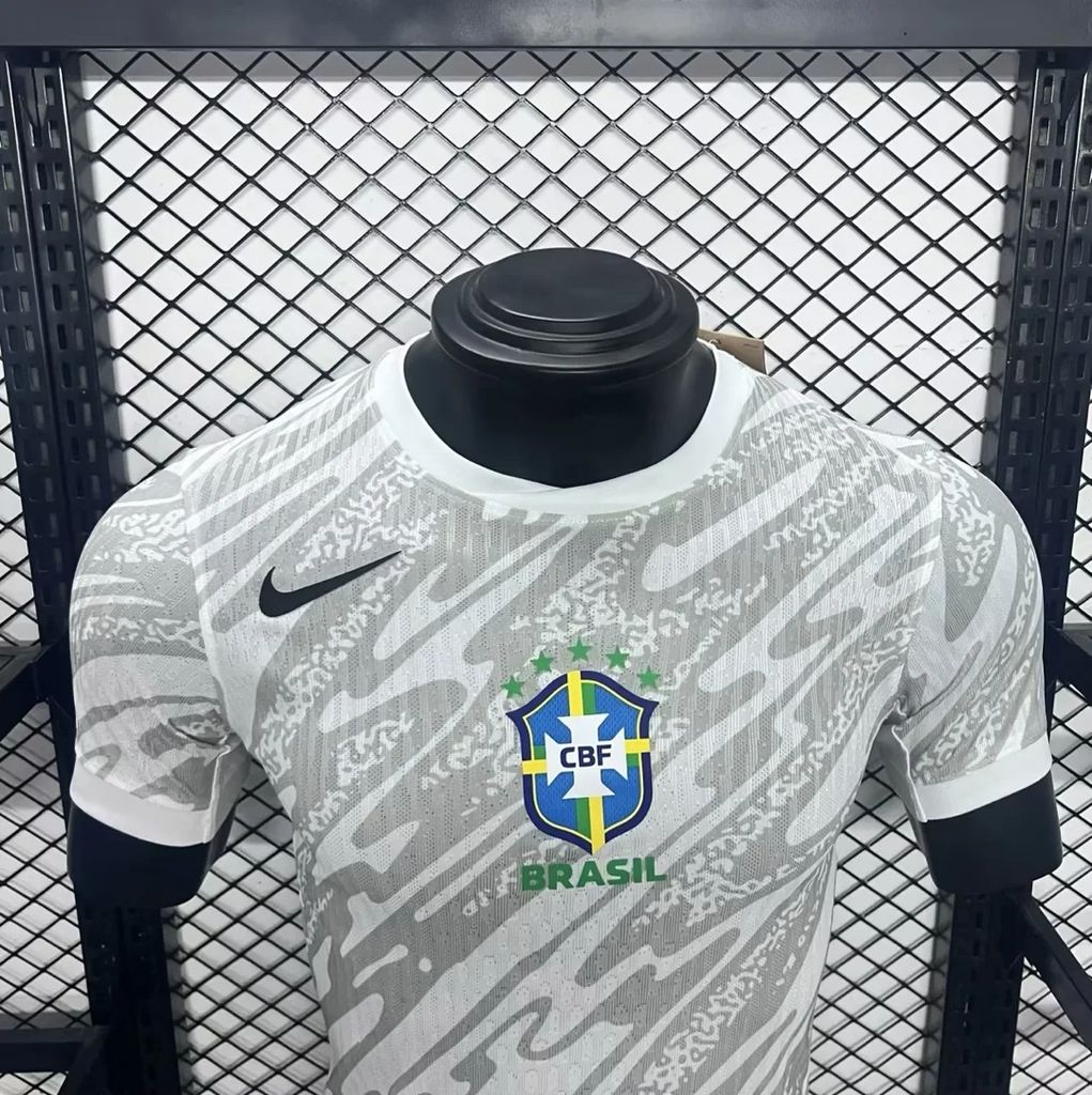 Camisa Brasil Goleiro 2024 Jogador (Sob encomenda)