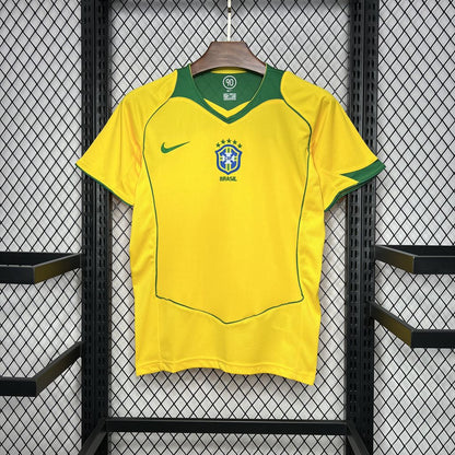 Camisa Brasil I 2004 Retrô (Sob encomenda)