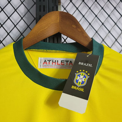 Camisa Brasil I 1970 Retrô (Sob encomenda)