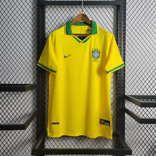 Camisa Brasil I 1997 Retrô (Sob encomenda)