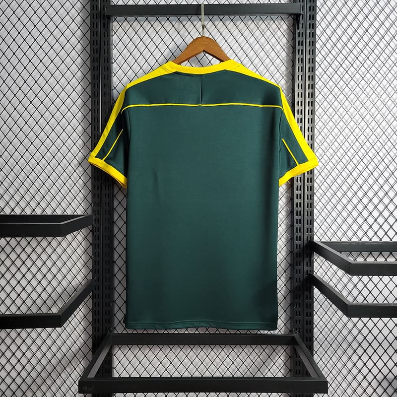 Camisa Brasil Goleiro 1998 Retrô (Sob encomenda)