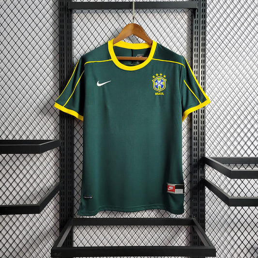 Camisa Brasil Goleiro 1998 Retrô (Sob encomenda)