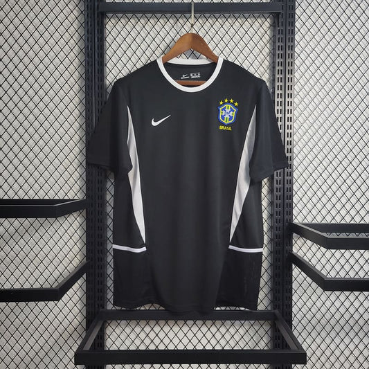 Camisa Brasil Goleiro 2002 Retrô (Sob encomenda)