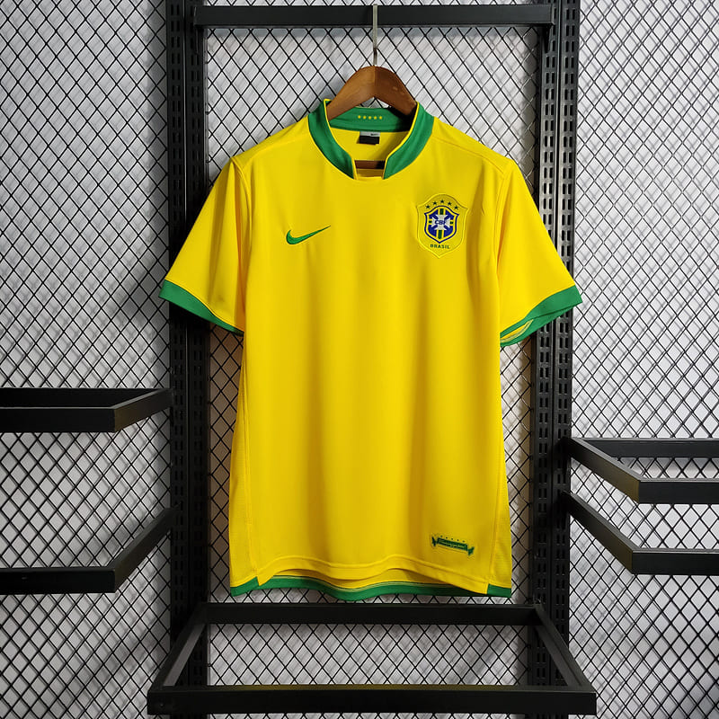 Camisa Brasil I 2006 Retrô (Sob encomenda)