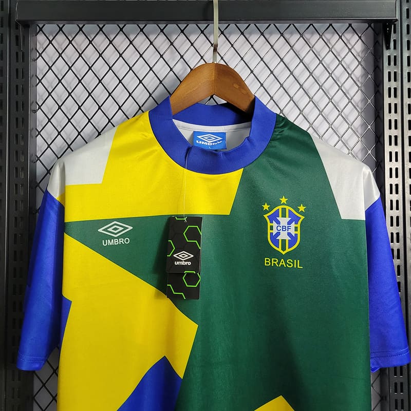 Camisa Brasil I 1991 Retrô (Sob encomenda)