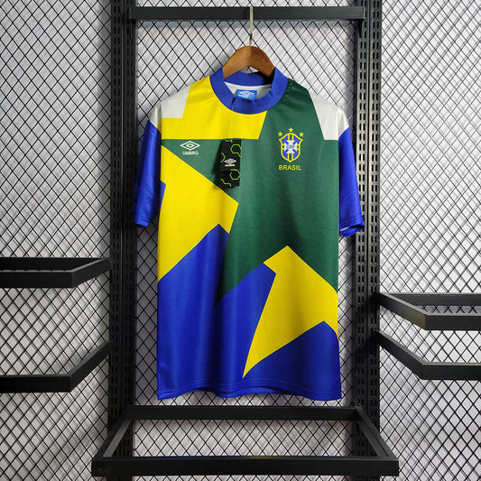 Camisa Brasil I 1991 Retrô (Sob encomenda)