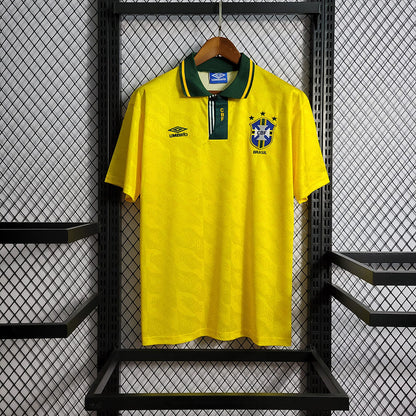 Camisa Brasil I 1992 Retrô (Sob encomenda)