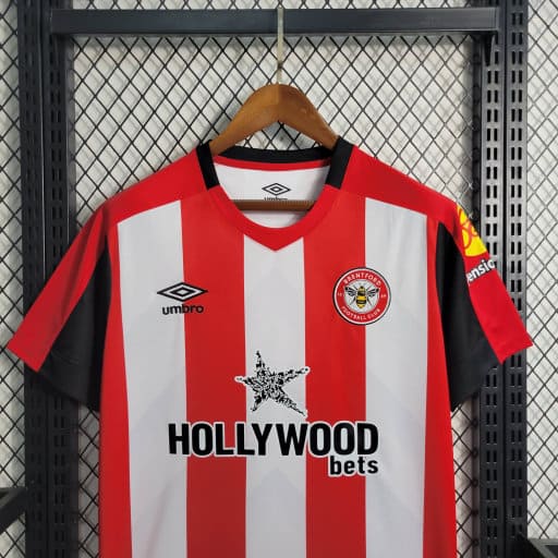 Camisa Brentford I 23/24 Torcedor (Sob encomenda)