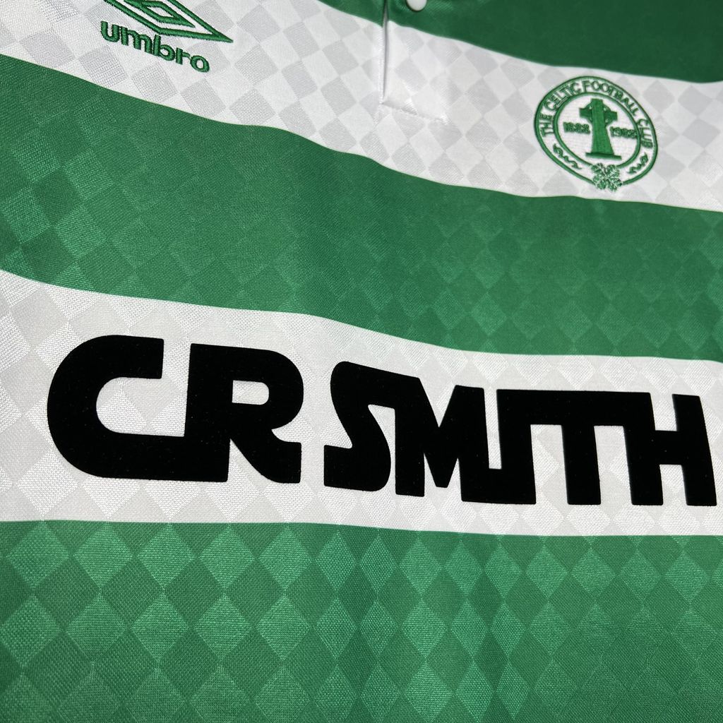 Camisa Celtic I 87/88 Retrô (Sob encomenda)