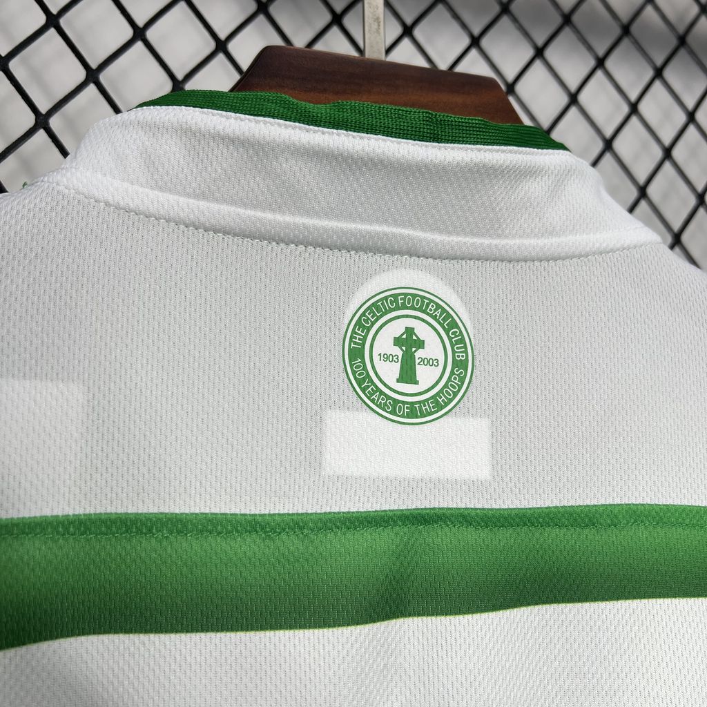 Camisa Celtic I 03/04 Retrô (Sob encomenda)