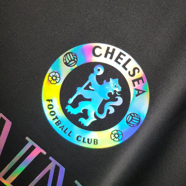 Camisa Chelsea 'Balmain' 23/24 Torcedor (Sob encomenda)