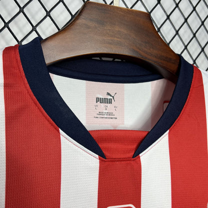 Camisa Chivas Guadalajara I 24/25 Torcedor (Sob encomenda)