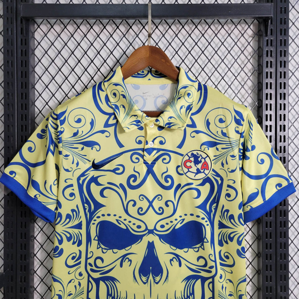 Camisa Polo Club América 'Dia de Los Muertos' 23/24 Torcedor (Sob encomenda)