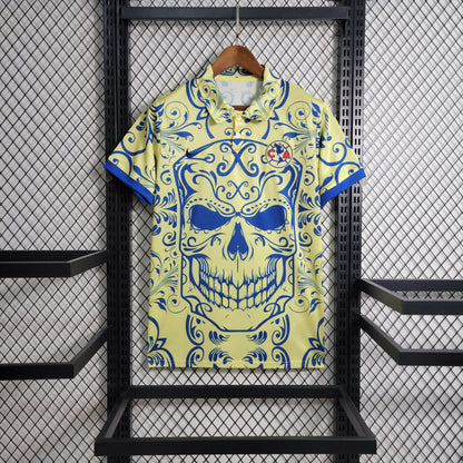 Camisa Polo Club América 'Dia de Los Muertos' 23/24 Torcedor (Sob encomenda)