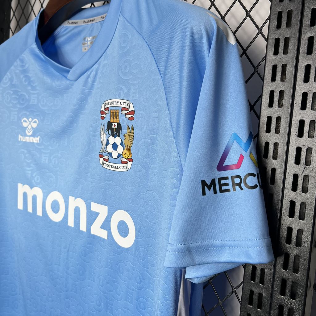 Camisa Coventry City I 24/25 Torcedor (Sob encomenda)