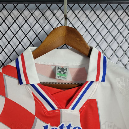 Camisa Croácia I 1998 Retrô (Sob encomenda)