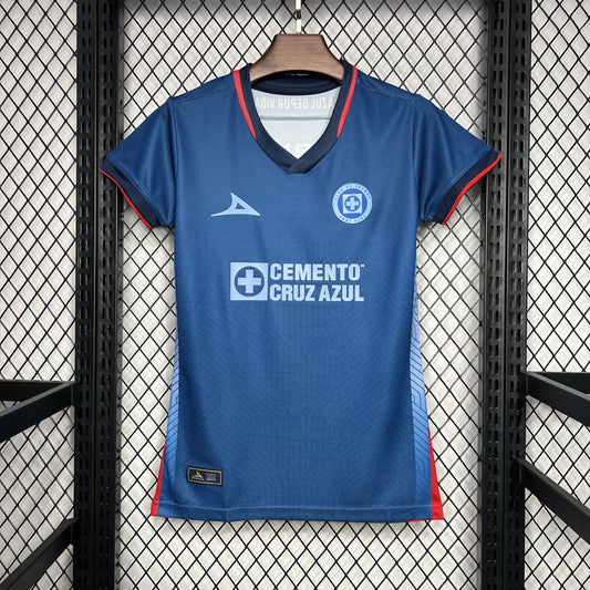 Camisa Cruz Azul III 23/24 Feminina (Sob encomenda)