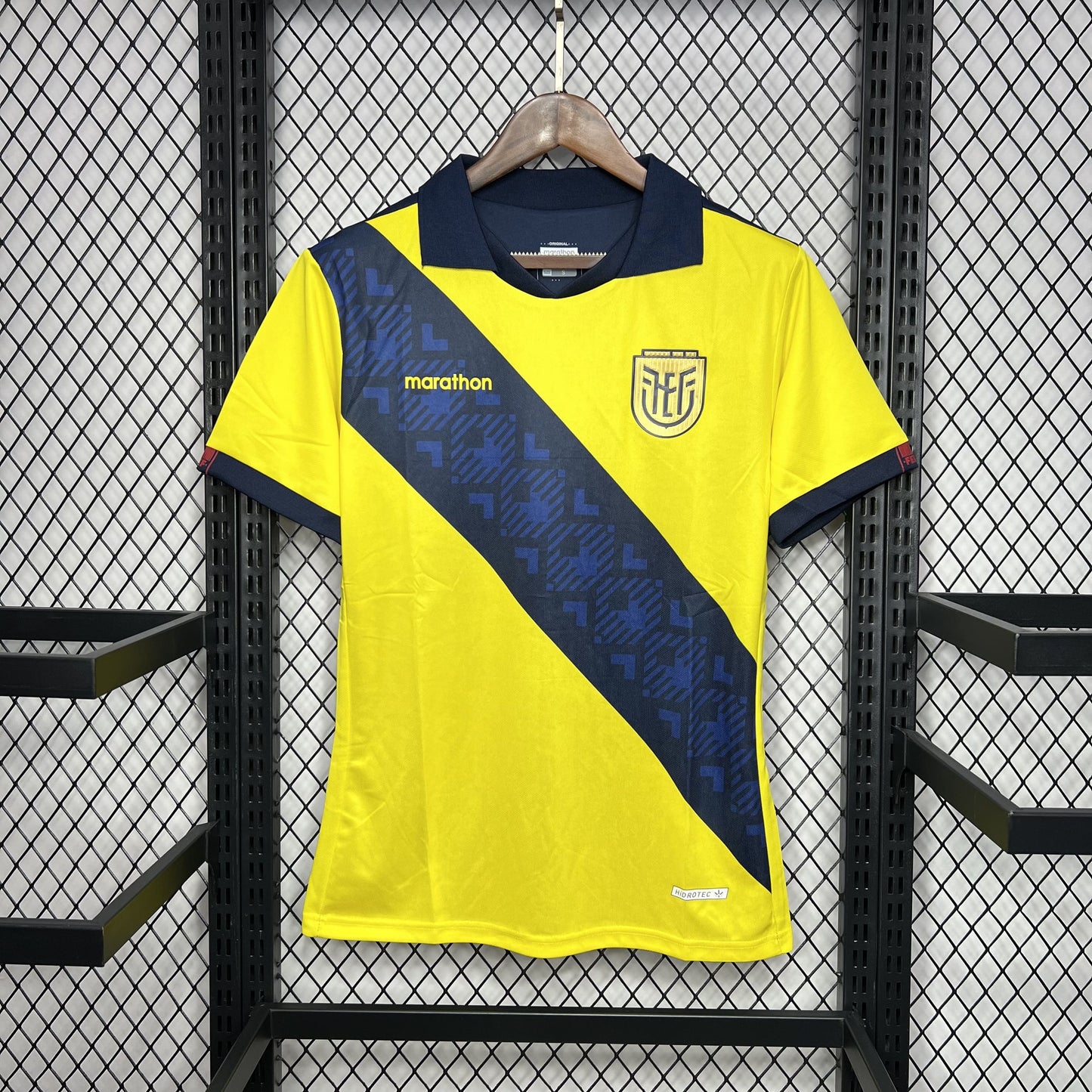 Camisa Equador I 2024 Torcedor (Sob encomenda)