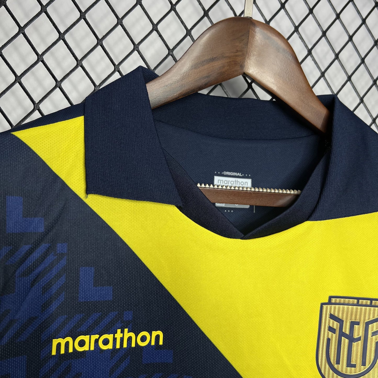 Camisa Equador I 2024 Torcedor (Sob encomenda)