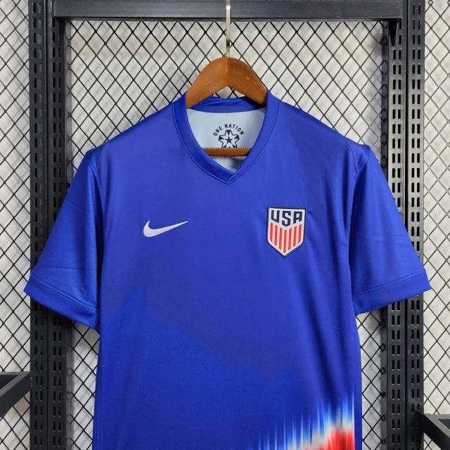 Camisa Estados Unidos II 2024 Torcedor (Sob encomenda)