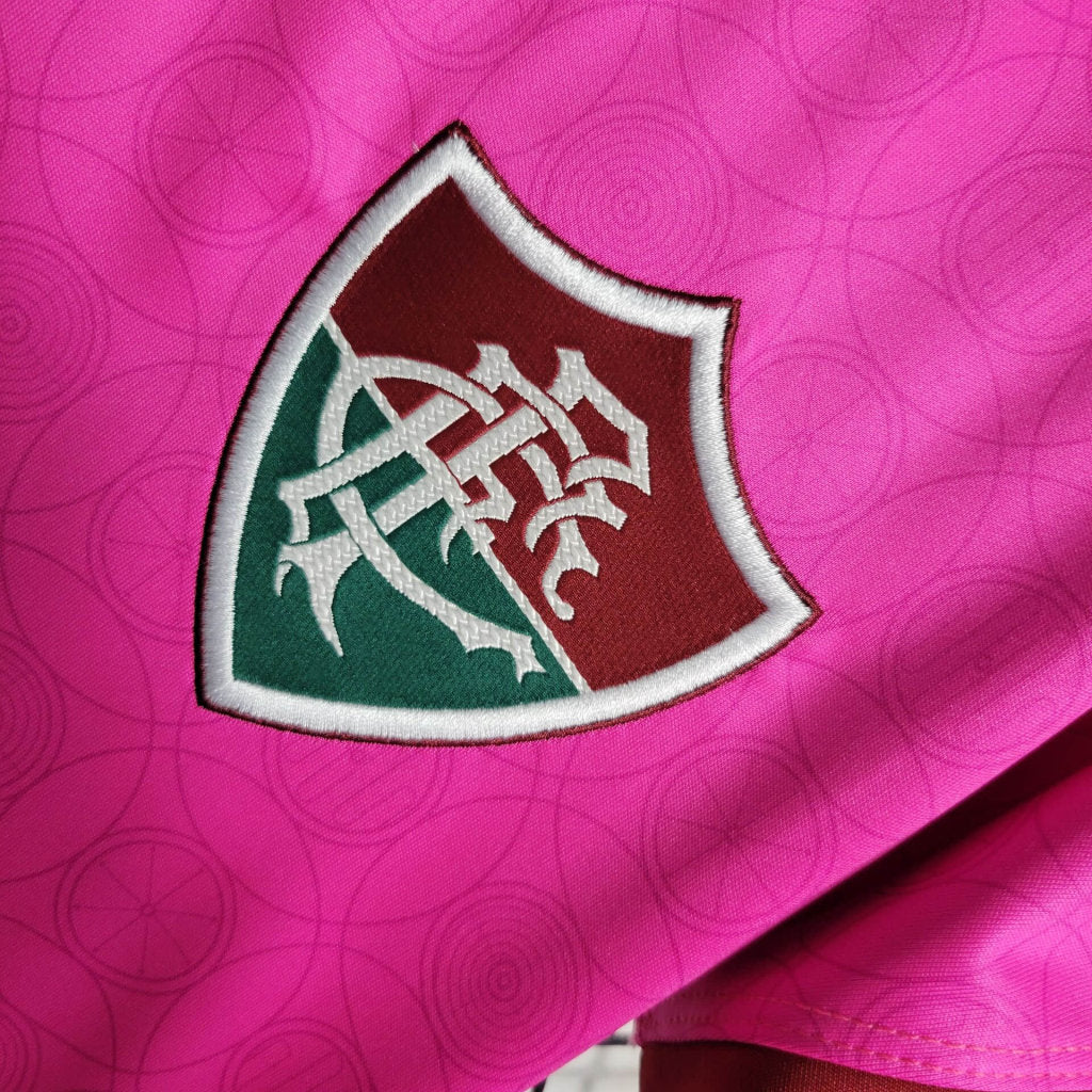 Camisa Fluminense 'Outubro Rosa' 23/24 Feminina (Sob encomenda)