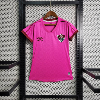 Camisa Fluminense 'Outubro Rosa' 23/24 Feminina (Sob encomenda)