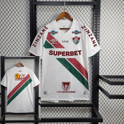 Camisa Fluminense II 24/25 Torcedor com Patrocínios (Sob encomenda)