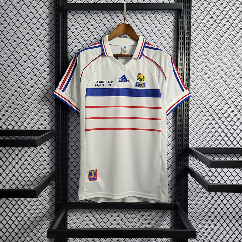 Camisa França II 1998 Retrô (Sob encomenda)