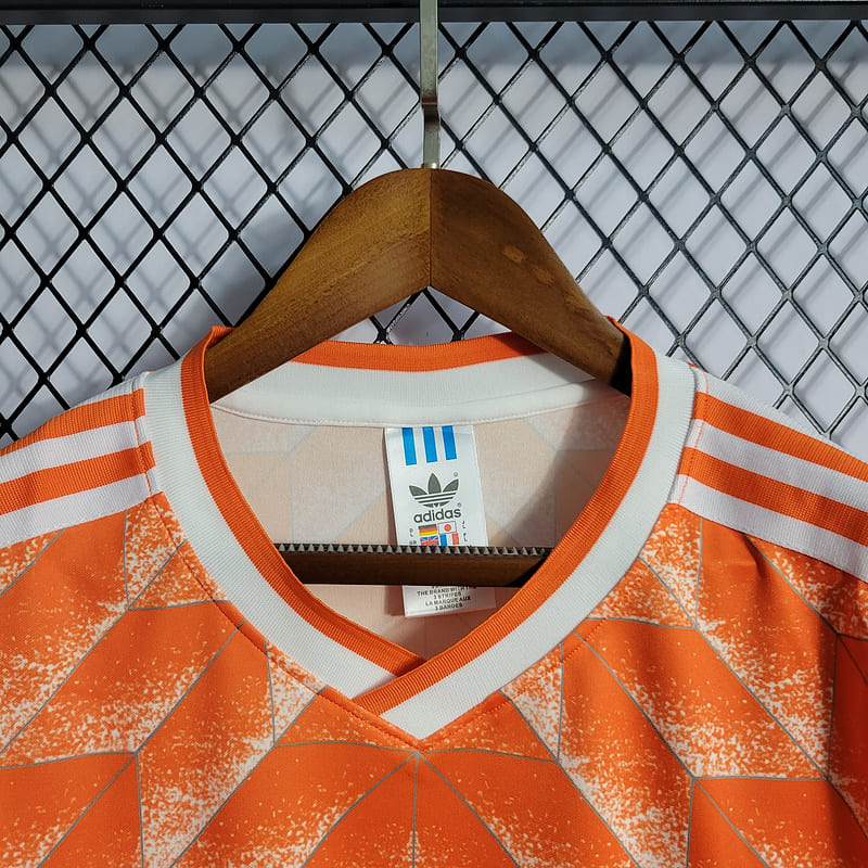 Camisa Holanda I 1988 Retrô (Sob encomenda)