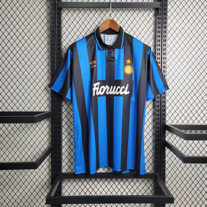 Camisa Inter de Milão I 92/93 Retrô (Sob encomenda)