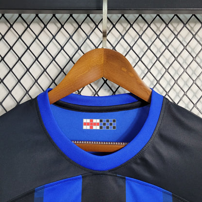 Camisa Inter de Milão I 23/24 Torcedor (Sob encomenda)