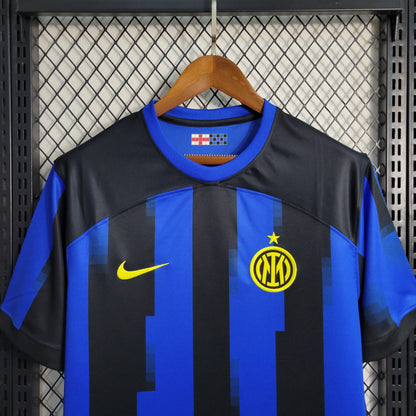 Camisa Inter de Milão I 23/24 Torcedor (Sob encomenda)