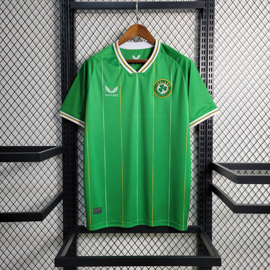 Camisa Irlanda I 2023 Torcedor (Sob encomenda)