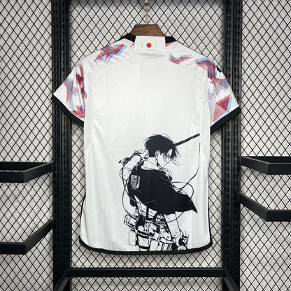 Camisa Japão 'Edição Especial Levi Ackerman' 2024 Torcedor (Sob encomenda)