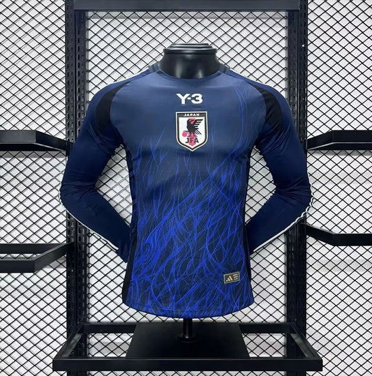 Camisa Japão I 2024 Jogador Manga Longa (Sob encomenda)