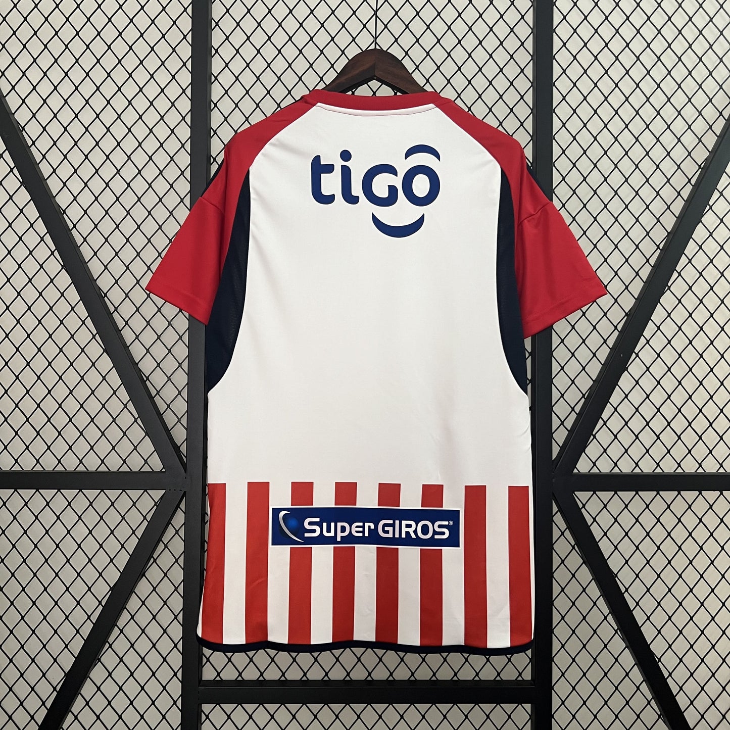 Camisa Junior Barranquilla I 24/25 Torcedor (Sob encomenda)