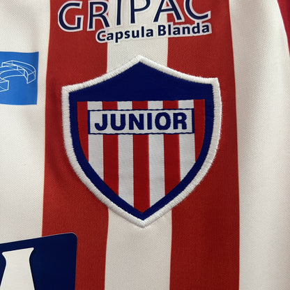 Camisa Junior Barranquilla I 24/25 Torcedor (Sob encomenda)