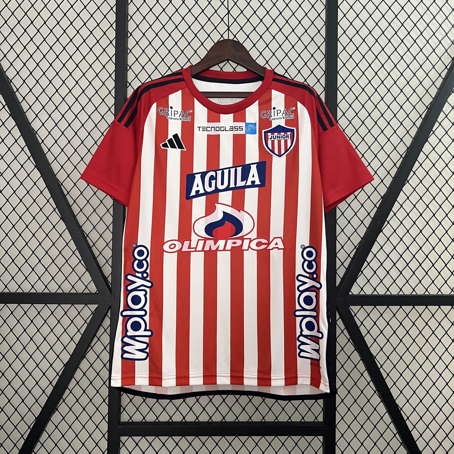 Camisa Junior Barranquilla I 24/25 Torcedor (Sob encomenda)