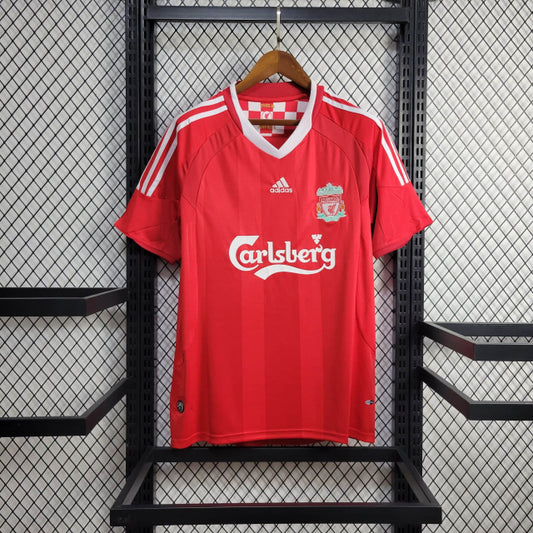 Camisa Liverpool I 08/09 Retrô (Sob encomenda)