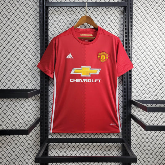 Camisa Manchester United I 16/17 Retrô (Sob encomenda)