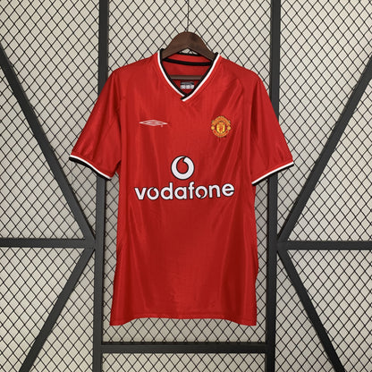 Camisa Manchester United I 01/02 Retrô (Sob encomenda)