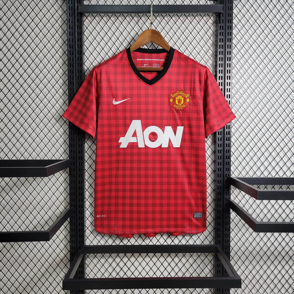 Camisa Manchester United I 12/13 Retrô (Sob encomenda)