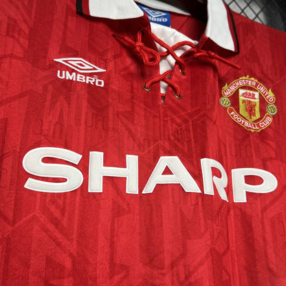 Camisa Manchester United I 93/94 Retrô (Sob encomenda)