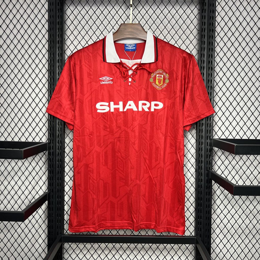 Camisa Manchester United I 93/94 Retrô (Sob encomenda)