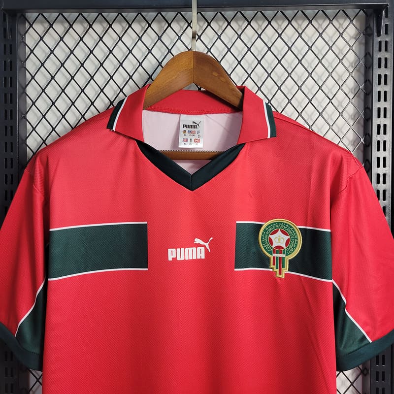 Camisa Marrocos III 1998 Retrô (Sob encomenda)