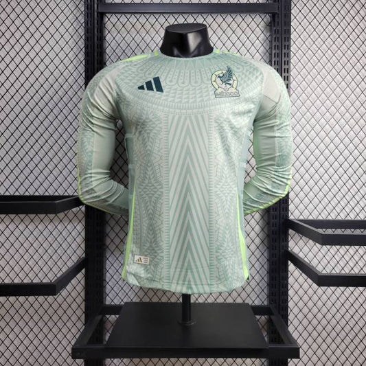 Camisa México II 2024 Jogador Manga Longa (Sob encomenda)