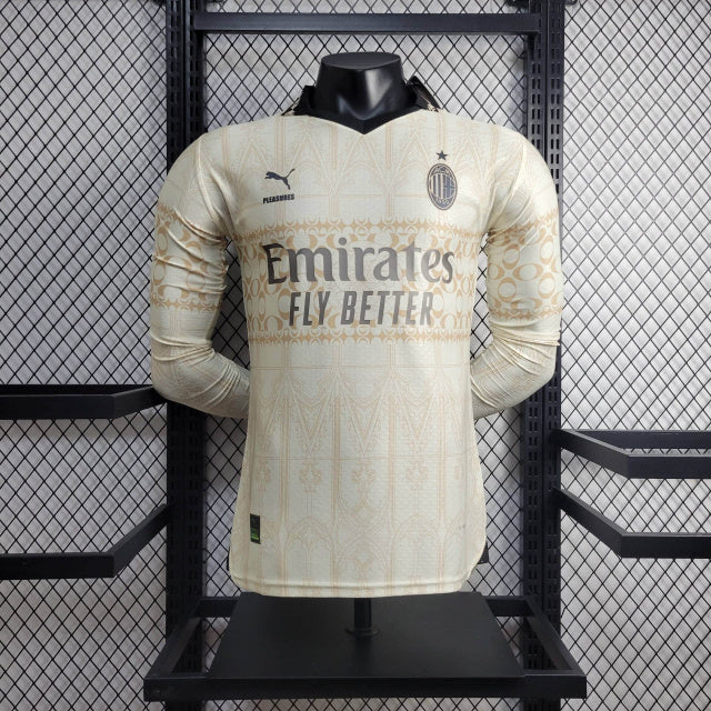 Camisa Milan Goleiro 24/25 Jogador Manga Longa (Sob encomenda)