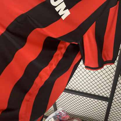 Camisa Milan I 90/91 Retrô (Sob encomenda)