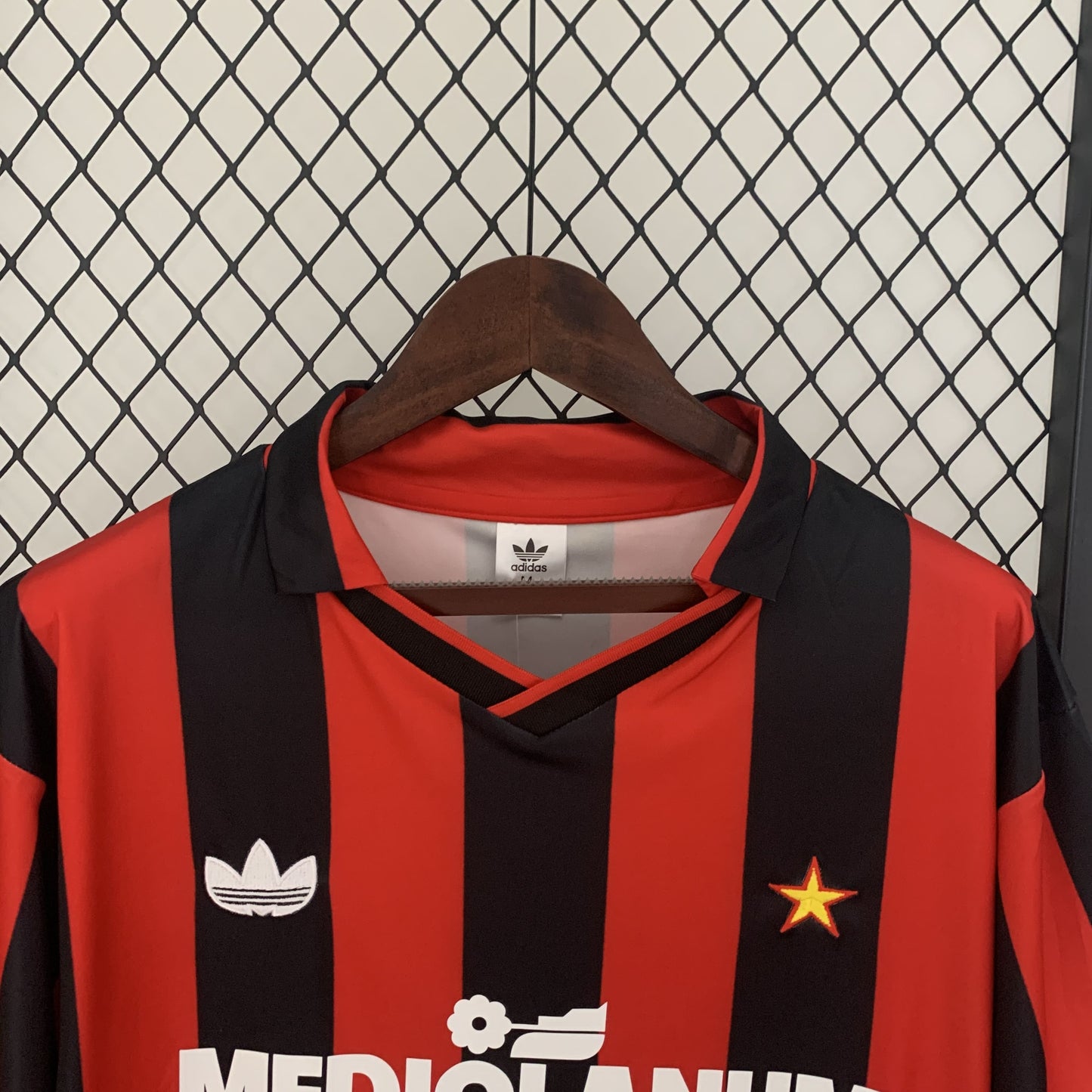 Camisa Milan I 90/91 Retrô (Sob encomenda)